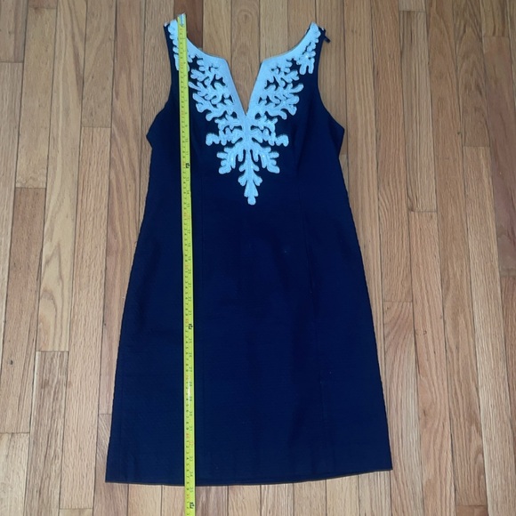 Lilly Pulitzer Gabby Shift Dress True Navy size 4 - Picture 6 of 7